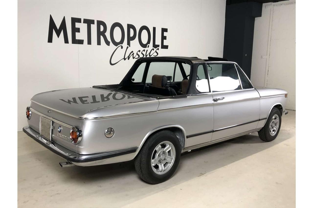1972 BMW 2002 Baur Convertible