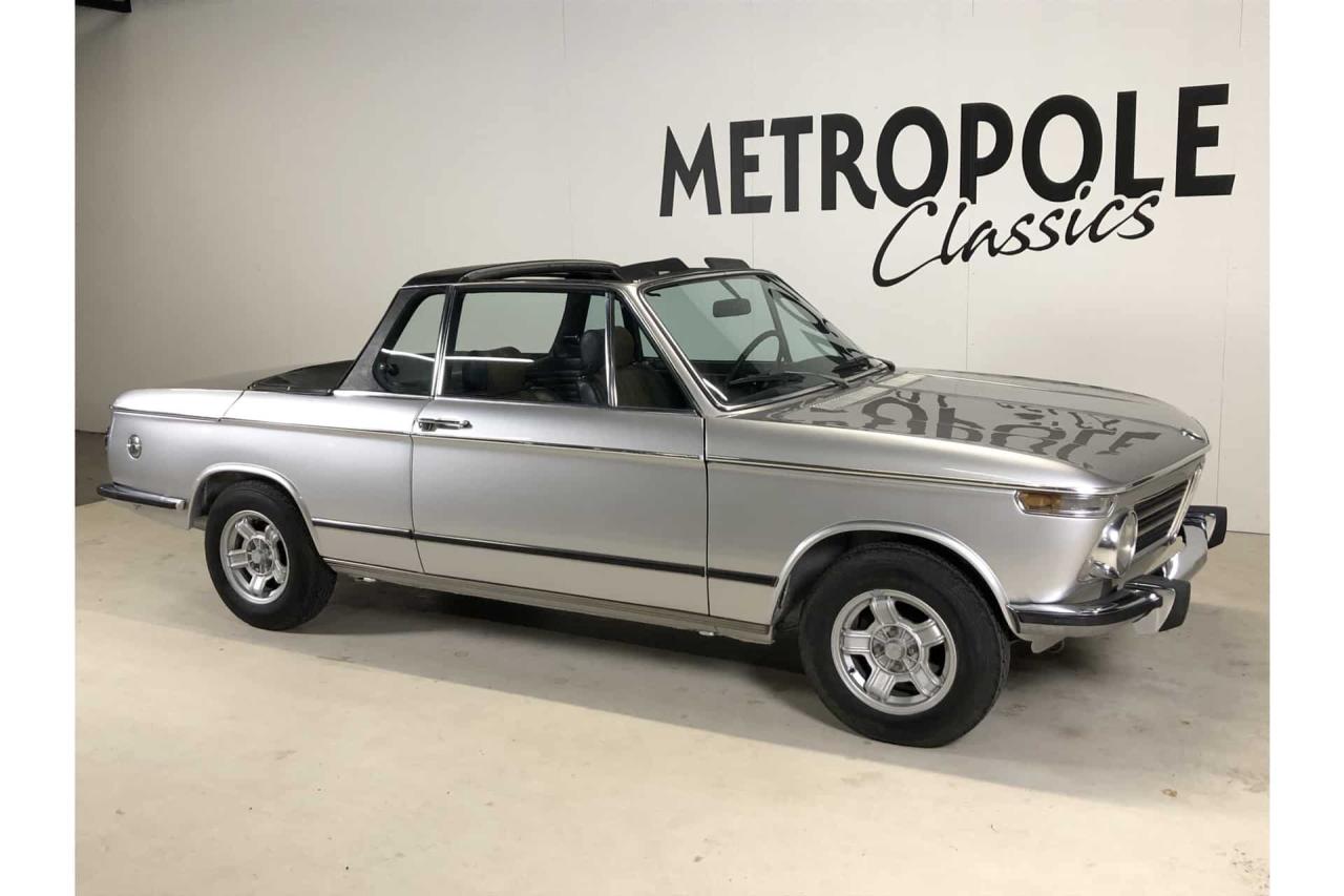 1972 BMW 2002 Baur Convertible