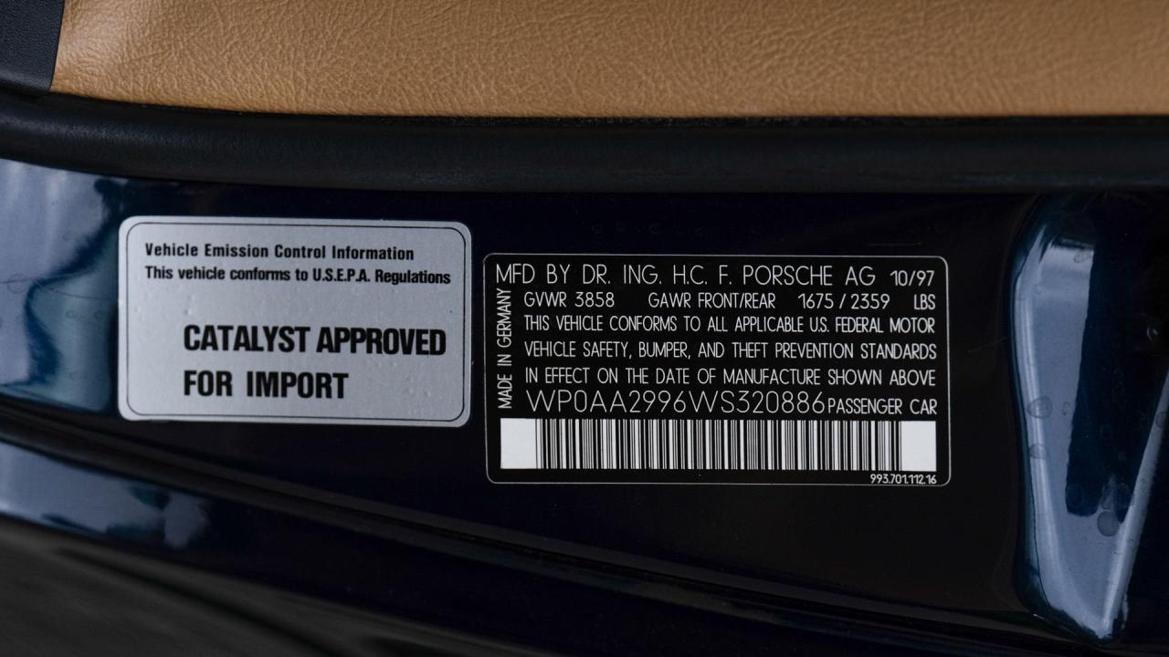 1998 Porsche 911 Carrera 4S