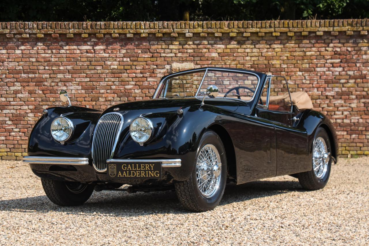 1953 Jaguar XK120 DHC &ldquo;Black and cognac&rdquo;
