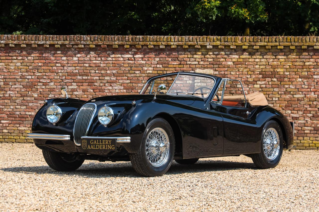 1953 Jaguar XK120 DHC &ldquo;Black and cognac&rdquo;