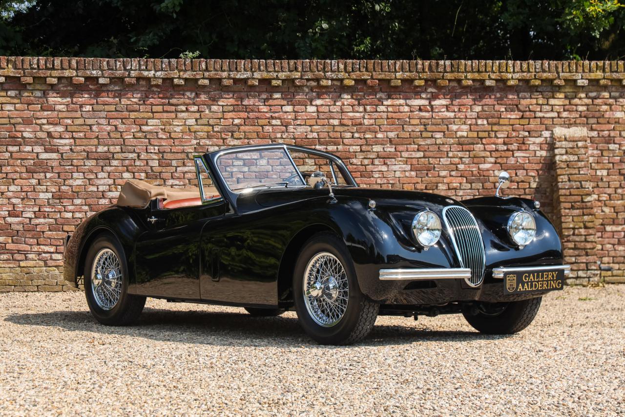 1953 Jaguar XK120 DHC &ldquo;Black and cognac&rdquo;