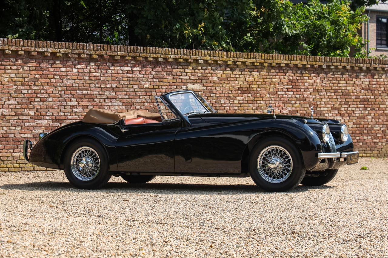 1953 Jaguar XK120 DHC &ldquo;Black and cognac&rdquo;