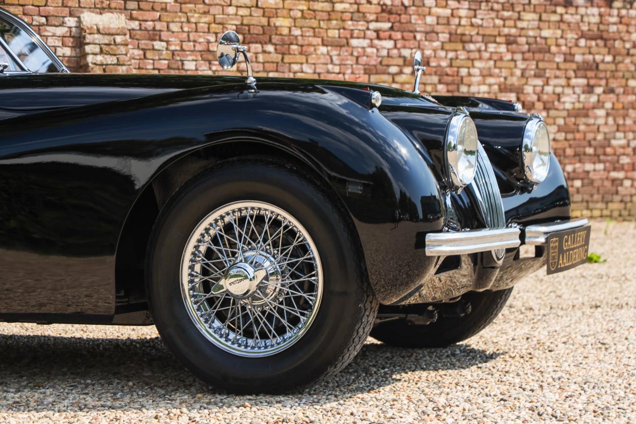 1953 Jaguar XK120 DHC &ldquo;Black and cognac&rdquo;