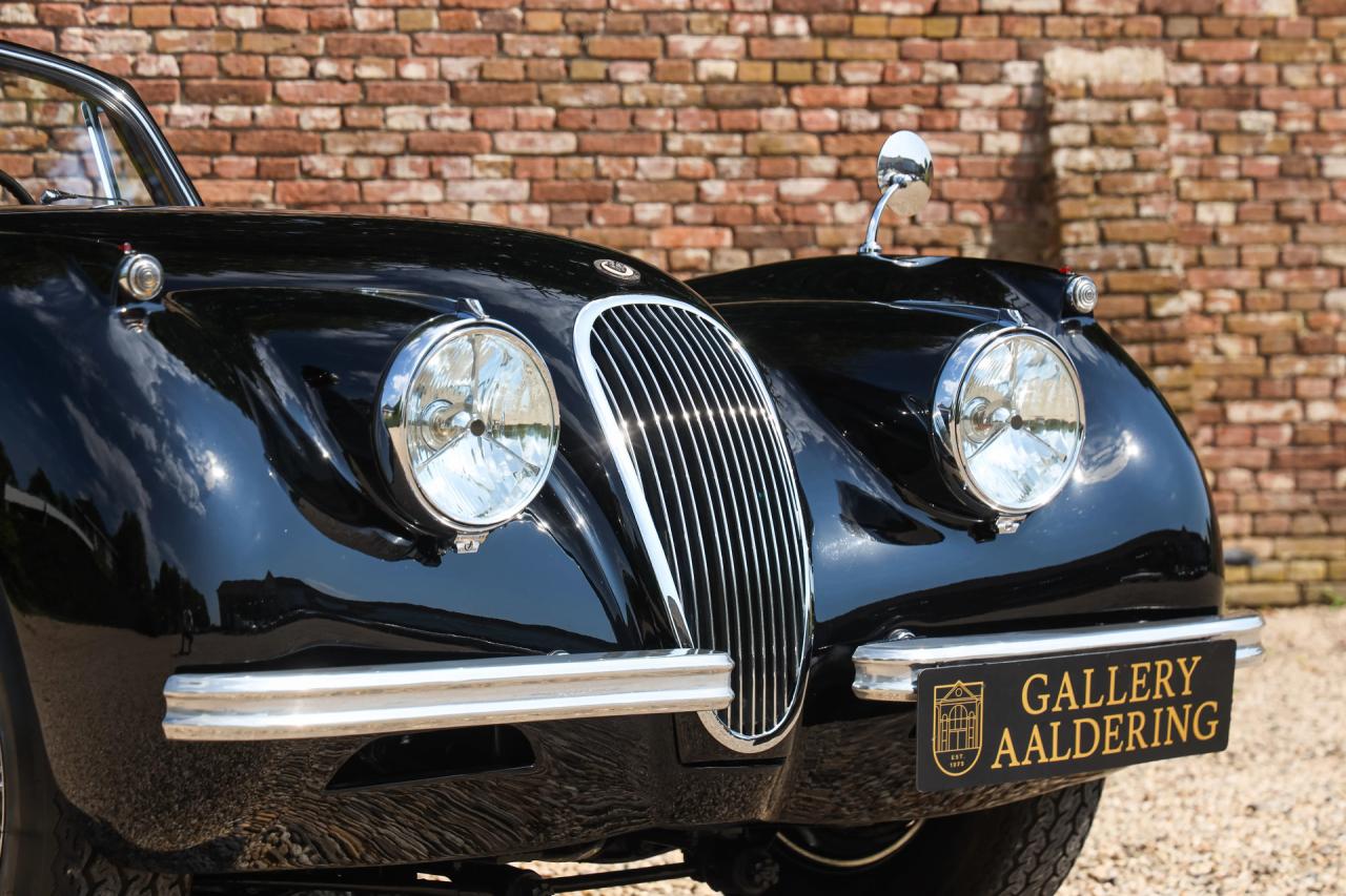 1953 Jaguar XK120 DHC &ldquo;Black and cognac&rdquo;