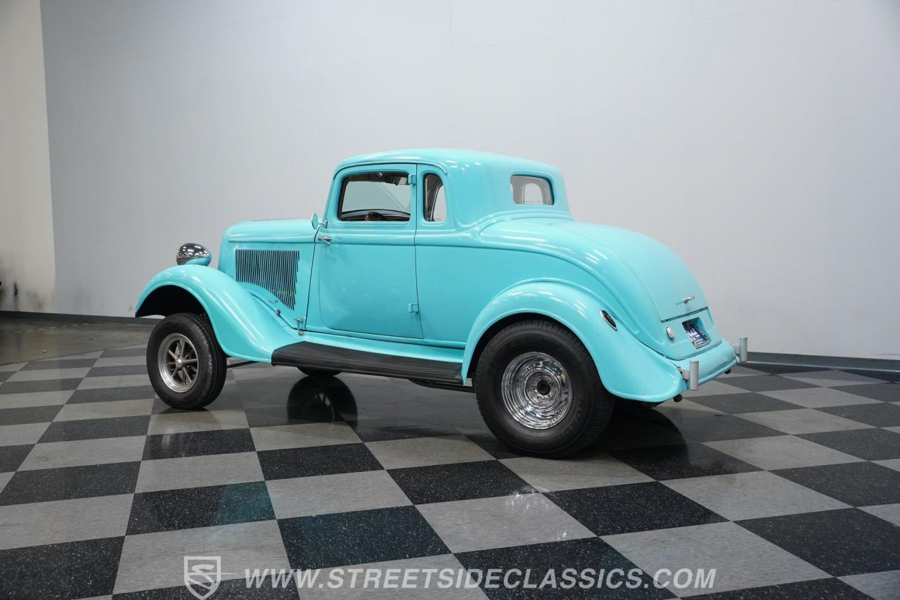 1934 Plymouth 5-Window Coupe Gasser
