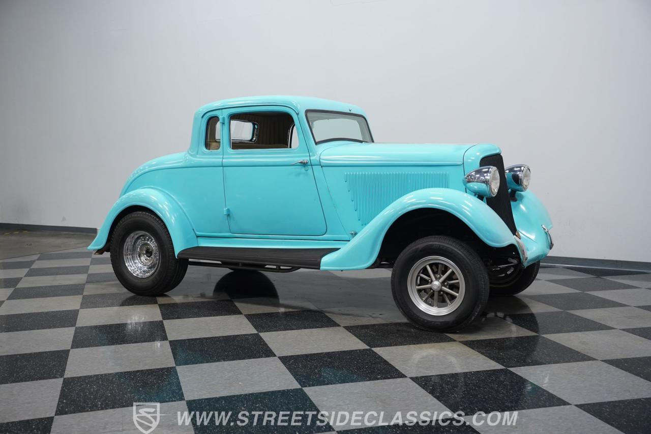 1934 Plymouth 5-Window Coupe Gasser