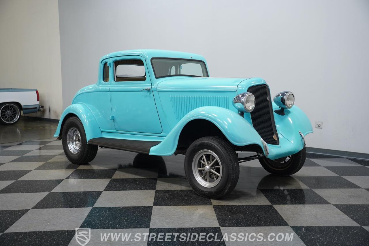 1934 Plymouth 5-Window Coupe Gasser