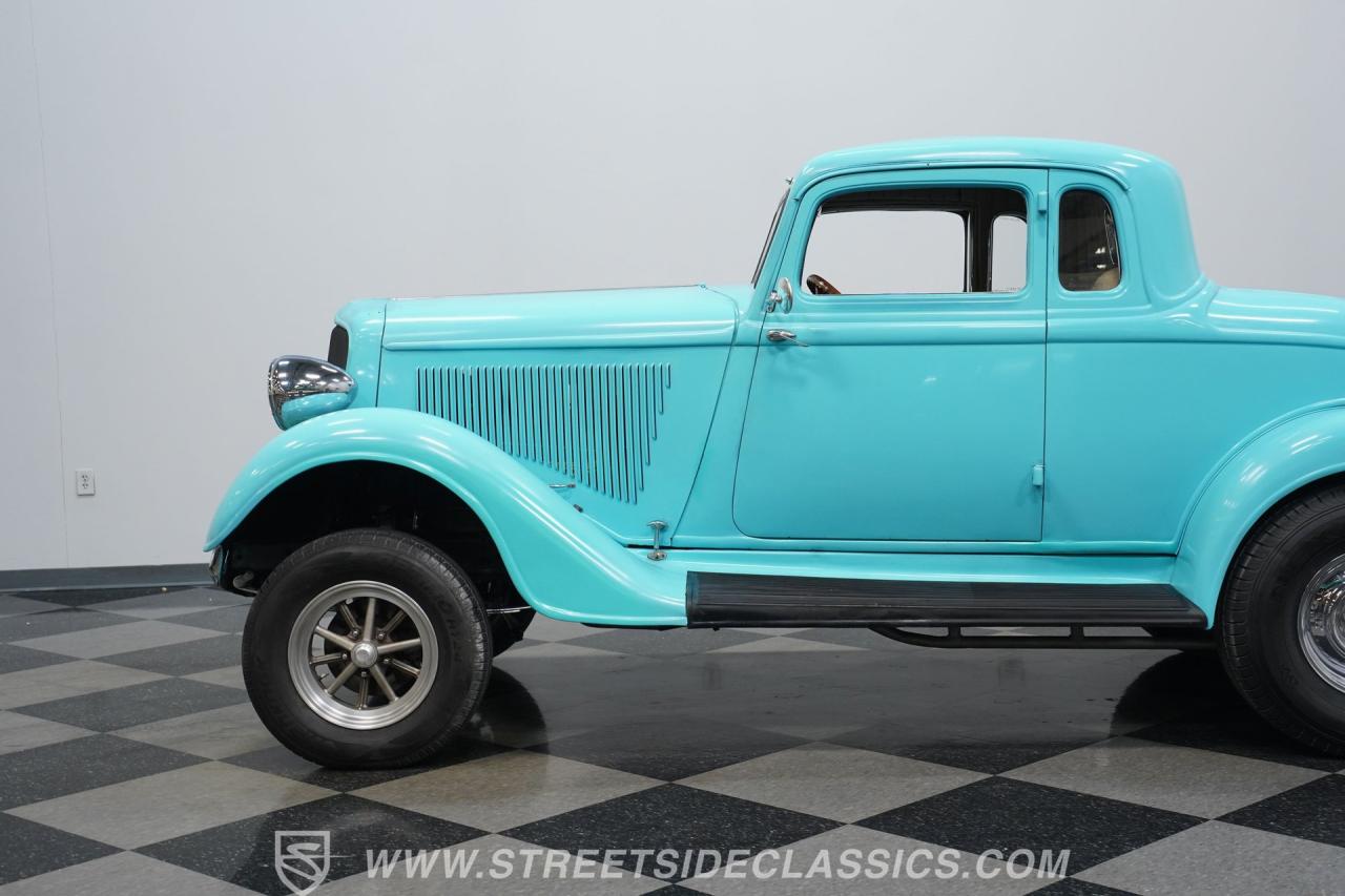 1934 Plymouth 5-Window Coupe Gasser