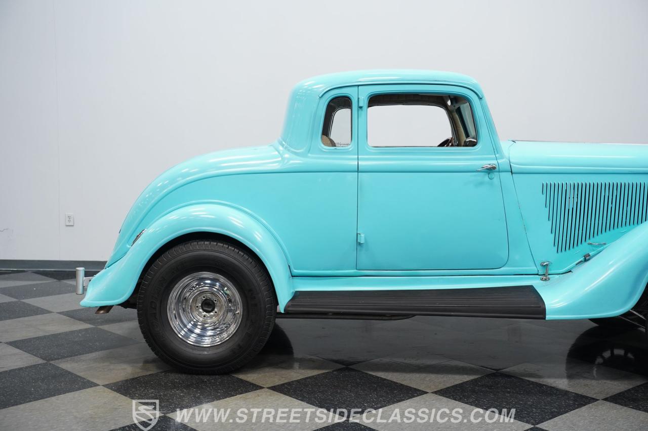 1934 Plymouth 5-Window Coupe Gasser