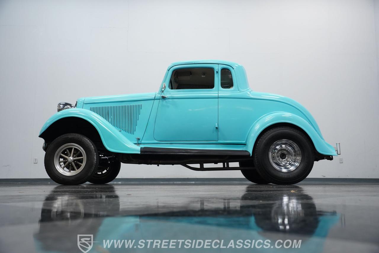 1934 Plymouth 5-Window Coupe Gasser