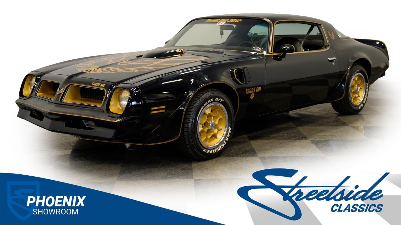 1976 Pontiac Firebird Trans am 50th anniversary special edition