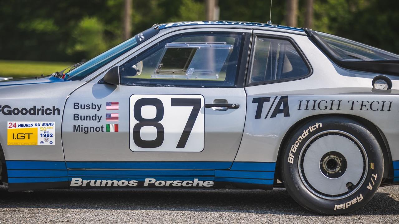 1981 Porsche 924 Carrera GTR Brumos Le Mans Class Winner