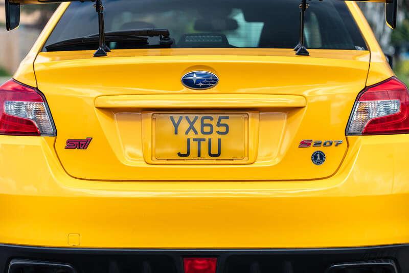 2015 Subaru IMPREZA WRX STI S207 NBR