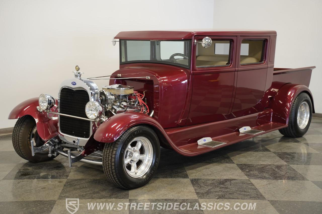 1929 Ford Model A Pickup Crewcab