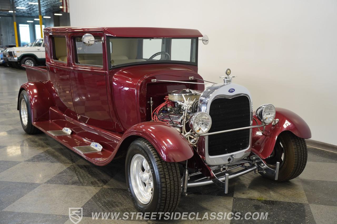 1929 Ford Model A Pickup Crewcab