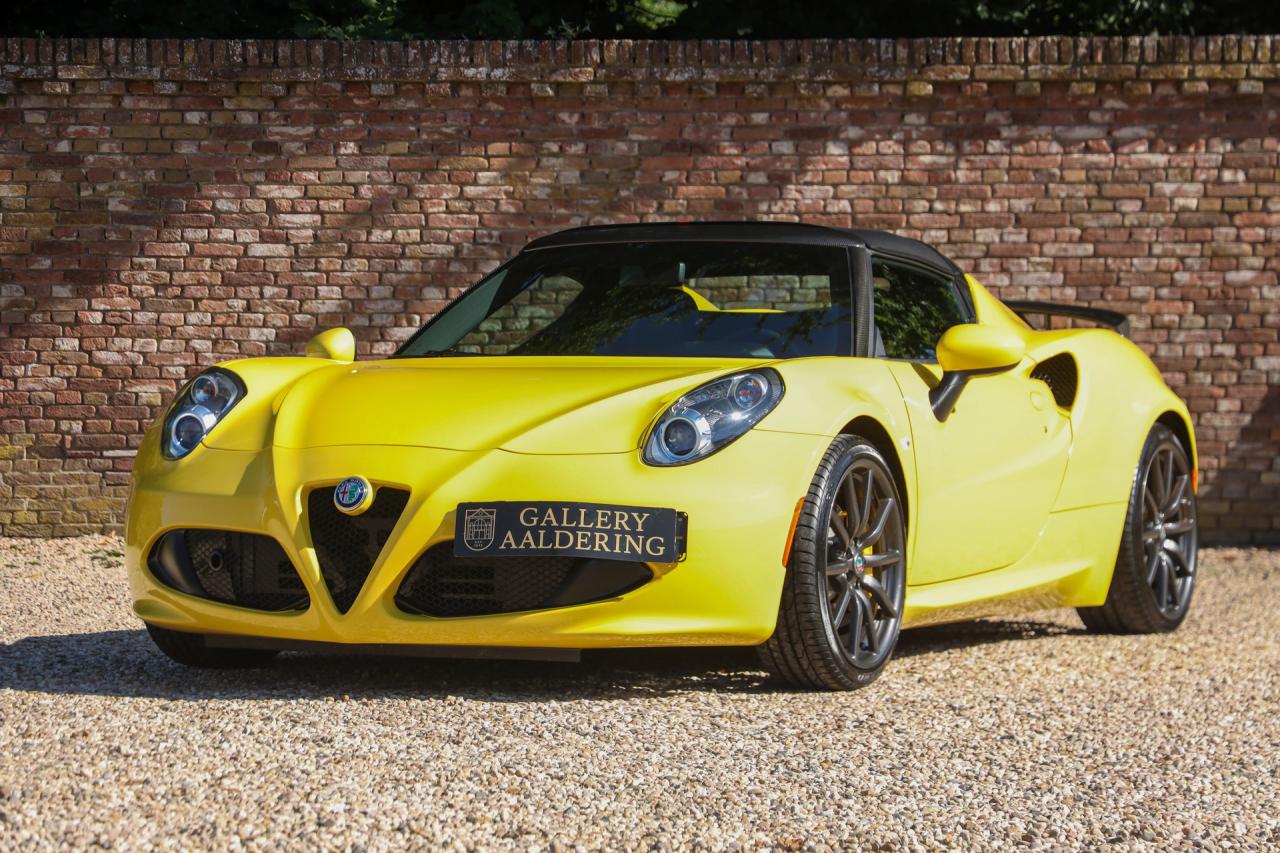 2018 Alfa Romeo 4C 1750 Spider &ldquo;With Pogea upgrades&rdquo;