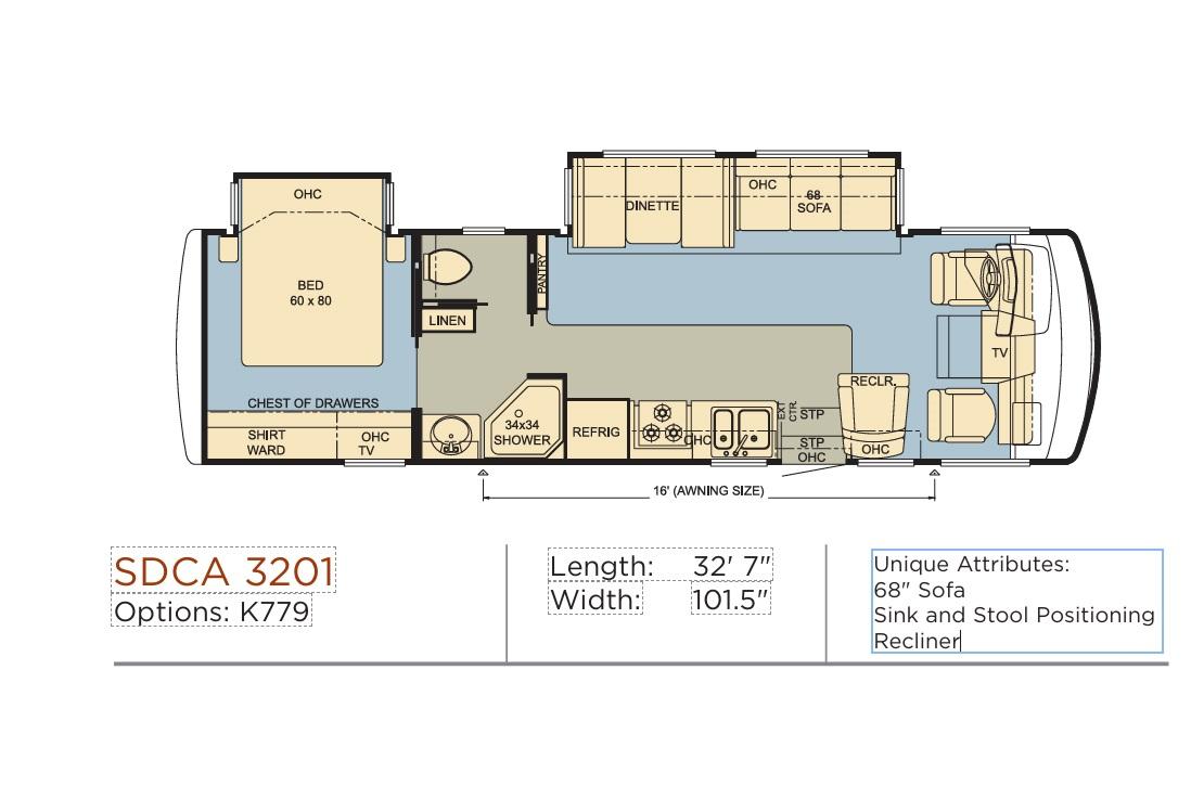 2005 Newmar Scottsdale 3201 Motorhome