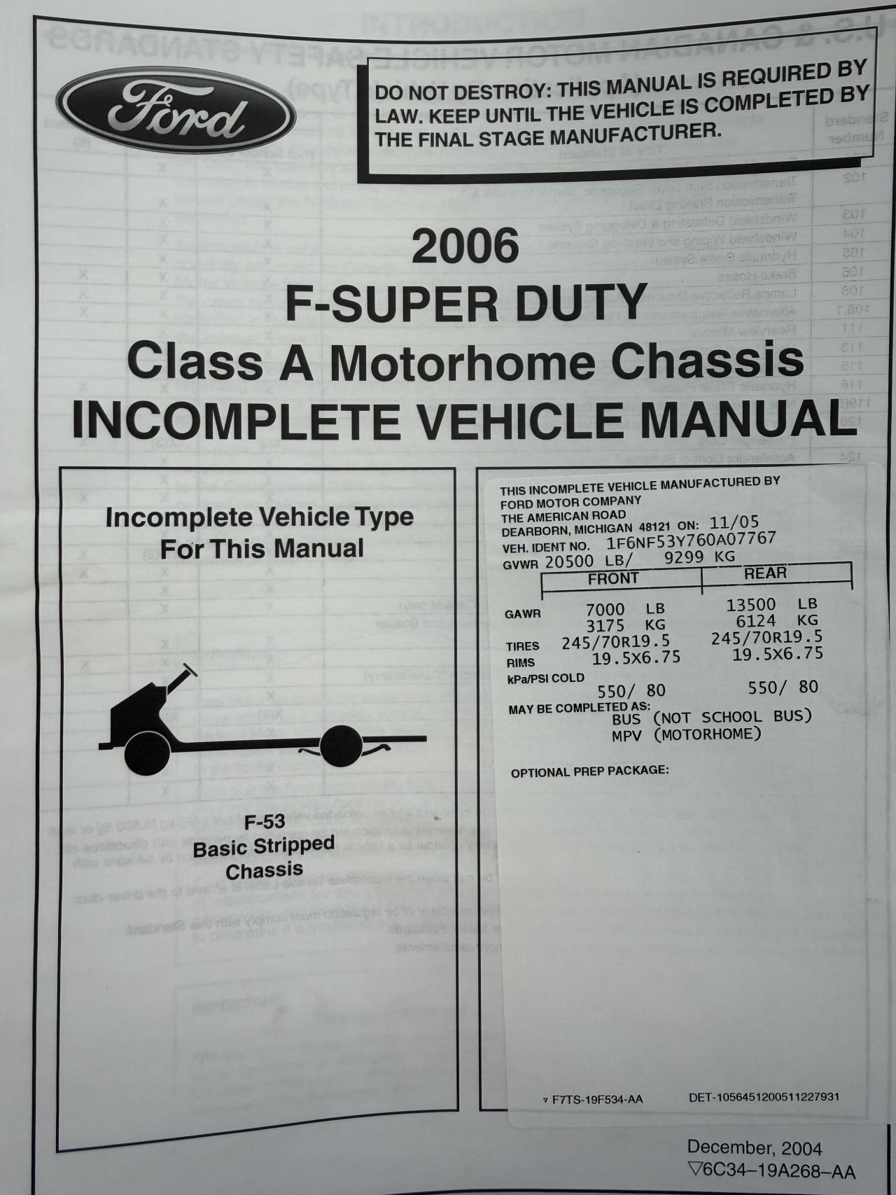 2005 Newmar Scottsdale 3201 Motorhome