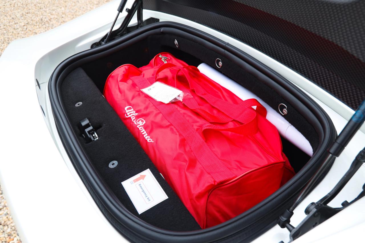 2009 Alfa Romeo 8C Spider &ldquo;Less than 9.800 kilometers&rdquo;