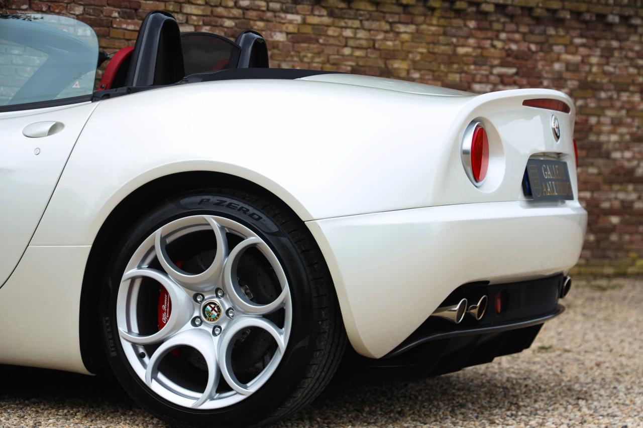 2009 Alfa Romeo 8C Spider &ldquo;Less than 9.800 kilometers&rdquo;