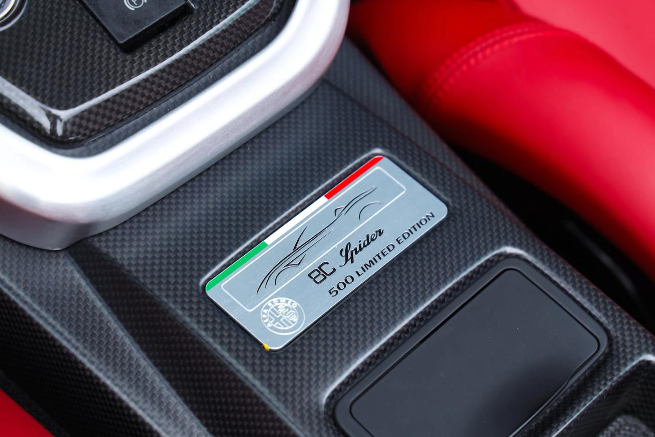2009 Alfa Romeo 8C Spider &ldquo;Less than 9.800 kilometers&rdquo;
