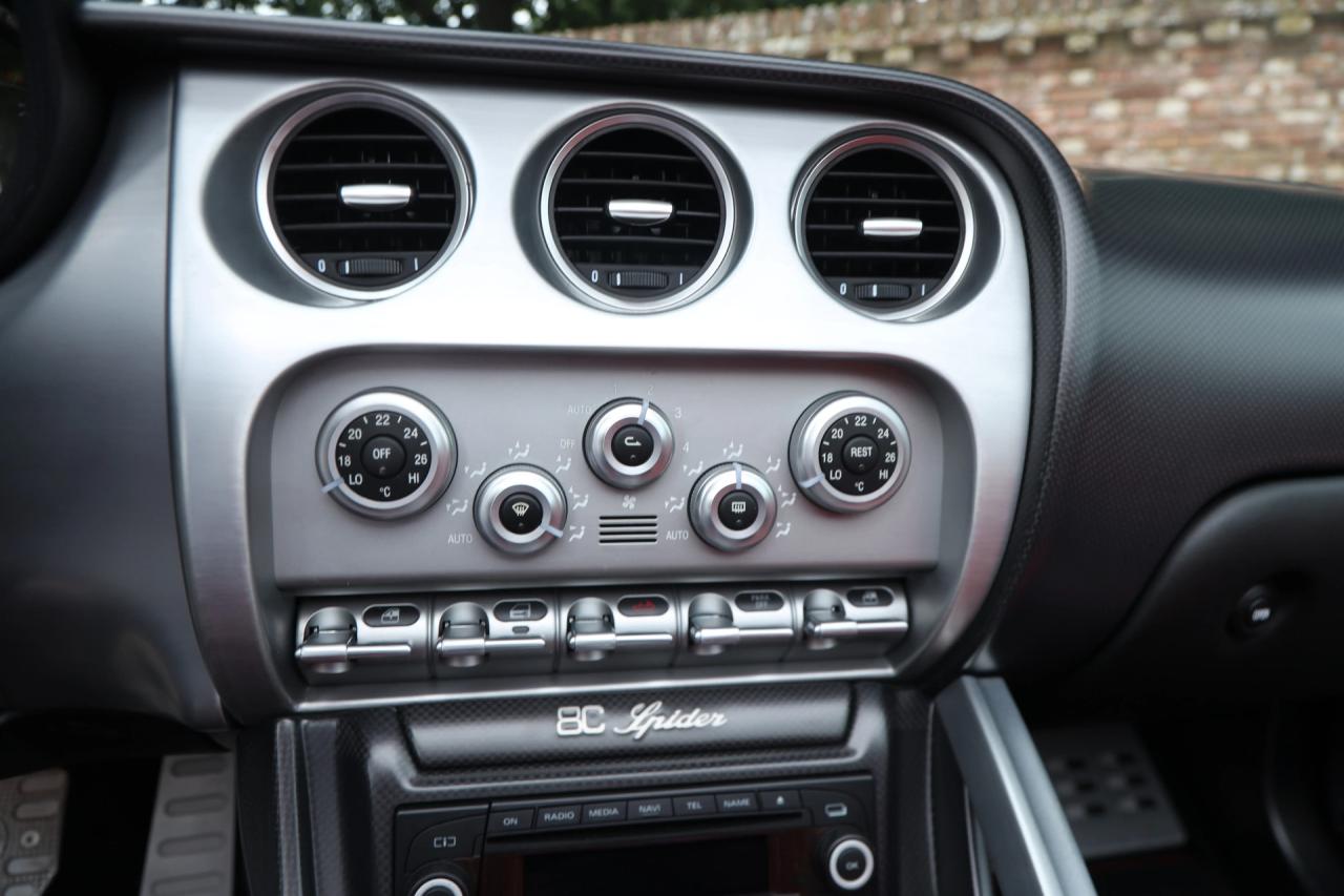 2009 Alfa Romeo 8C Spider &ldquo;Less than 9.800 kilometers&rdquo;