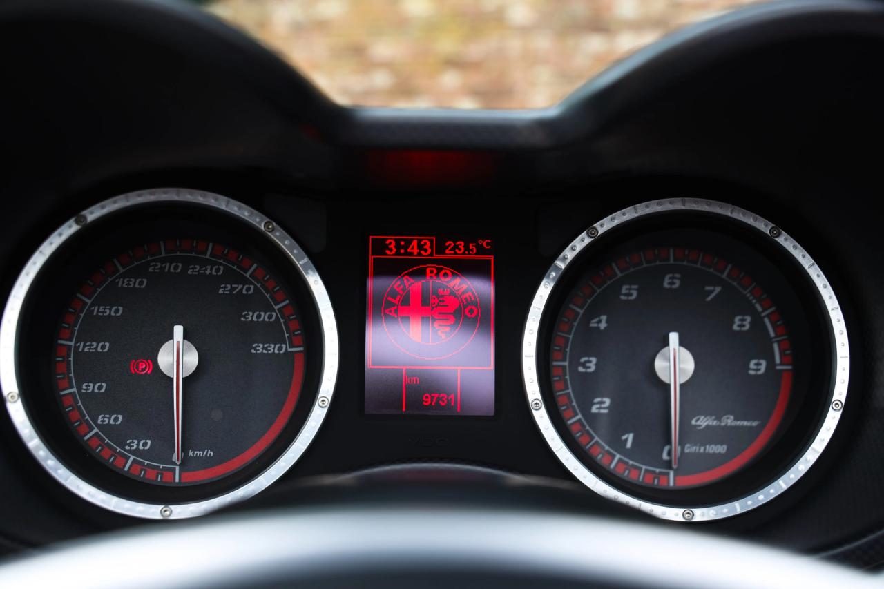 2009 Alfa Romeo 8C Spider &ldquo;Less than 9.800 kilometers&rdquo;