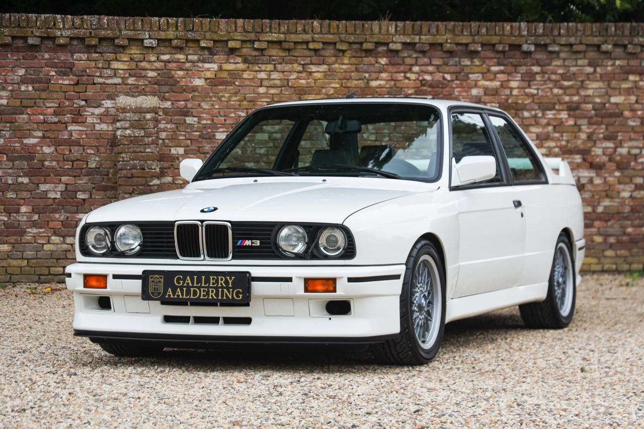 1990 BMW M3 E30 only 33.000 kms, 80% first paint, Germany delivery, 3 owners