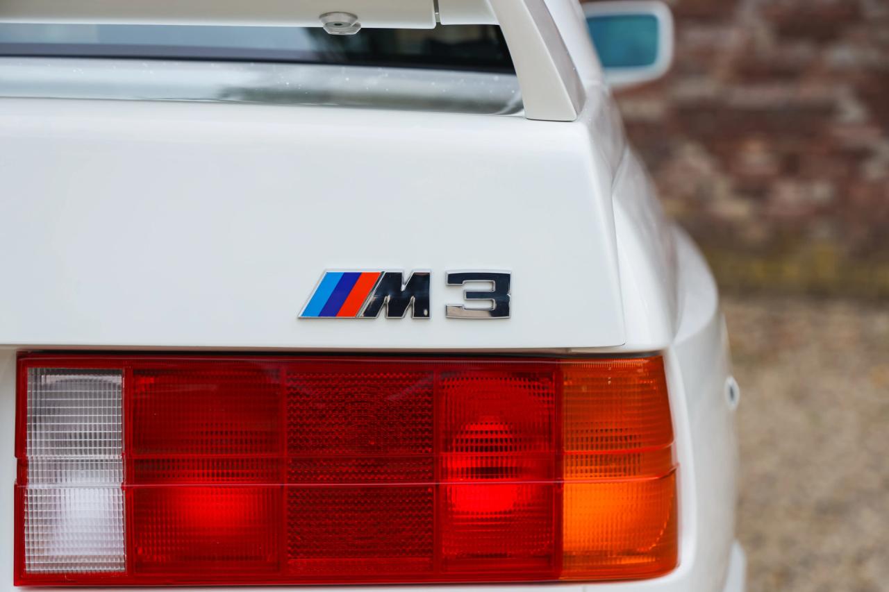 1990 BMW M3 E30 only 33.000 kms, 80% first paint, Germany delivery, 3 owners