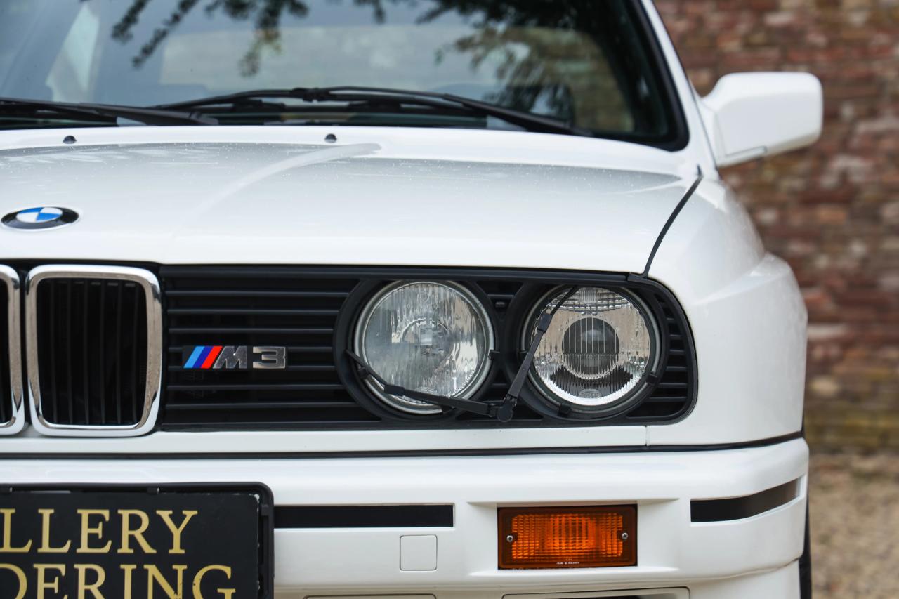 1990 BMW M3 E30 only 33.000 kms, 80% first paint, Germany delivery, 3 owners