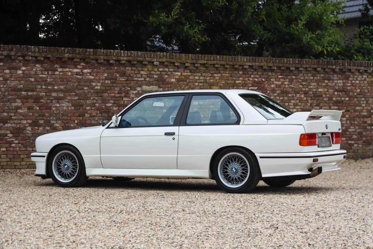 1990 BMW M3 E30 only 33.000 kms, 80% first paint, Germany delivery, 3 owners