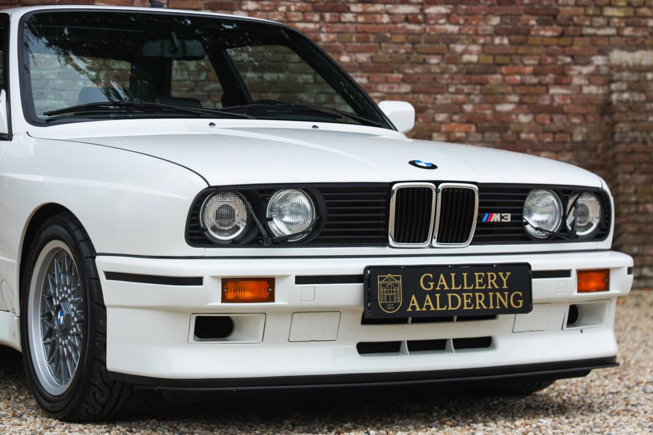 1990 BMW M3 E30 only 33.000 kms, 80% first paint, Germany delivery, 3 owners