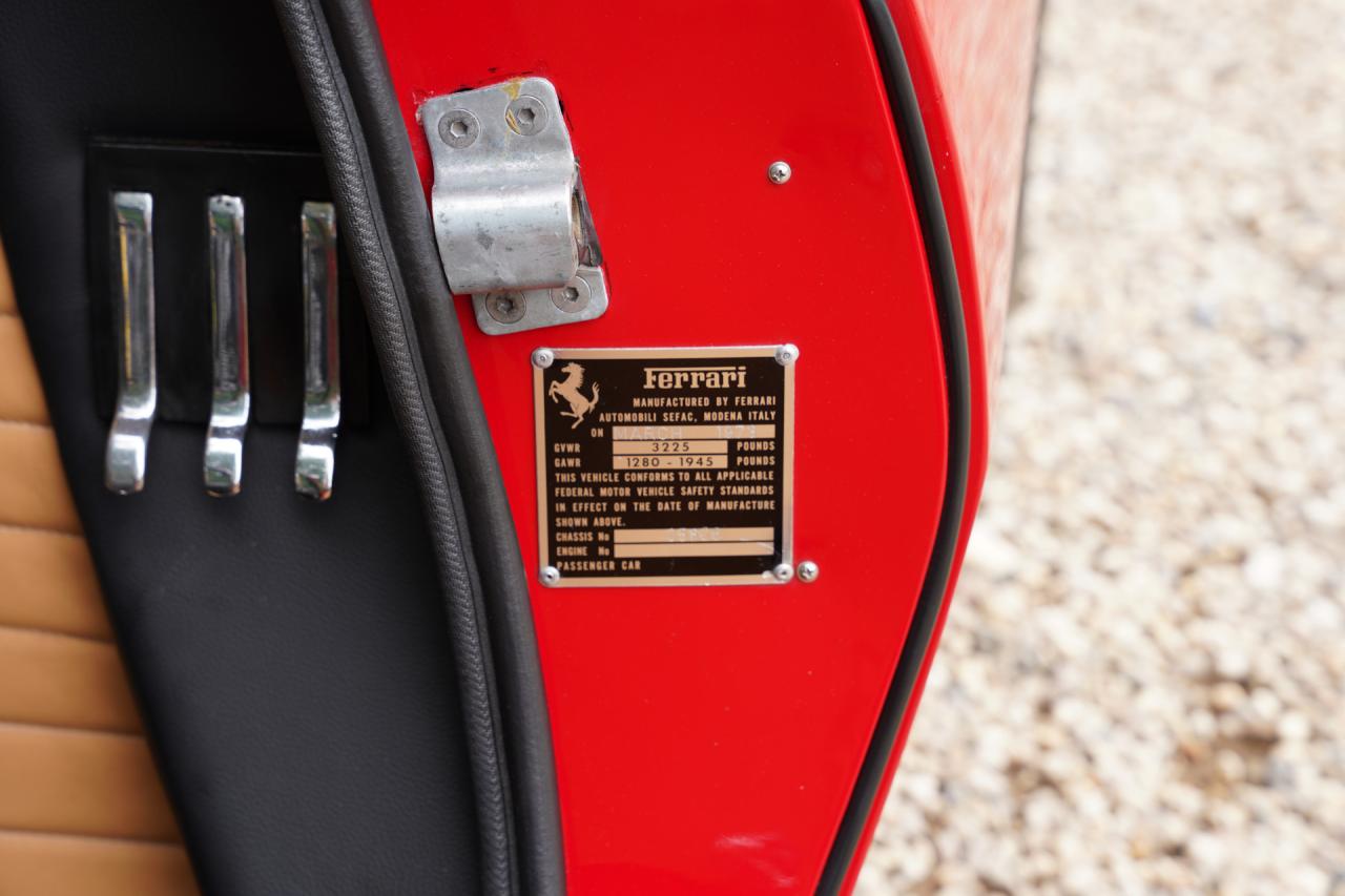 1973 Ferrari 246 GTS Dino &ldquo;Matching numbers&rdquo;
