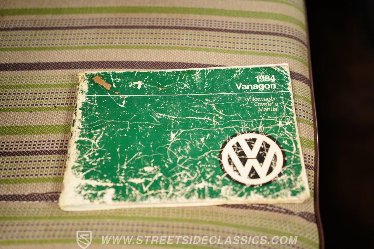 1984 Volkswagen Vanagon Limited