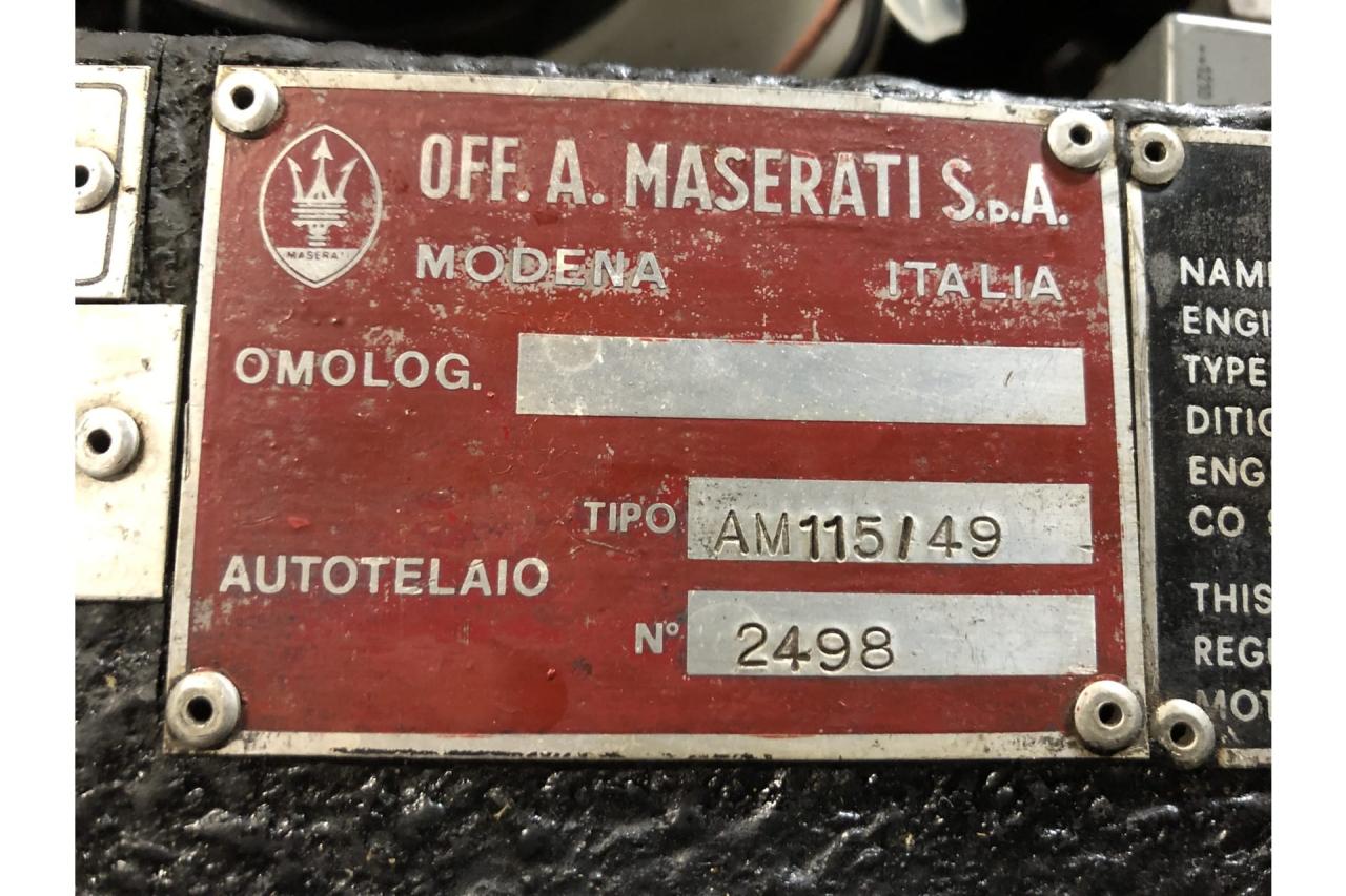 1972 Maserati Ghibli SS 4.9L