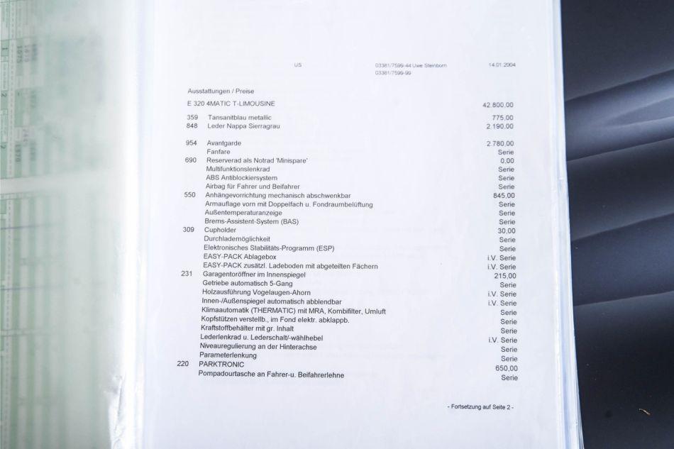 2004 Mercedes - Benz E-Klasse