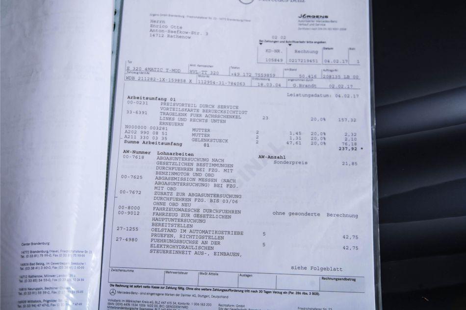 2004 Mercedes - Benz E-Klasse