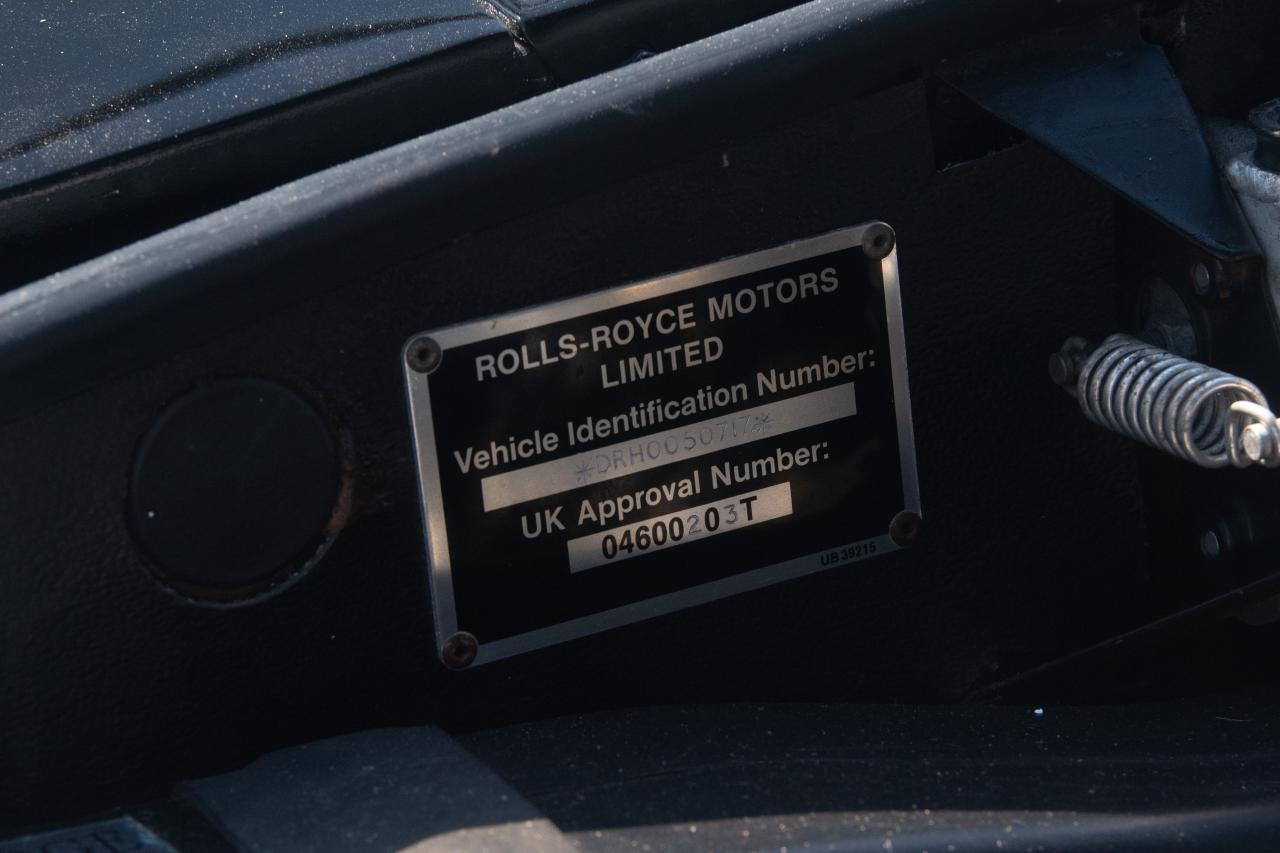 1981 Rolls - Royce Corniche Mulliner Park Ward