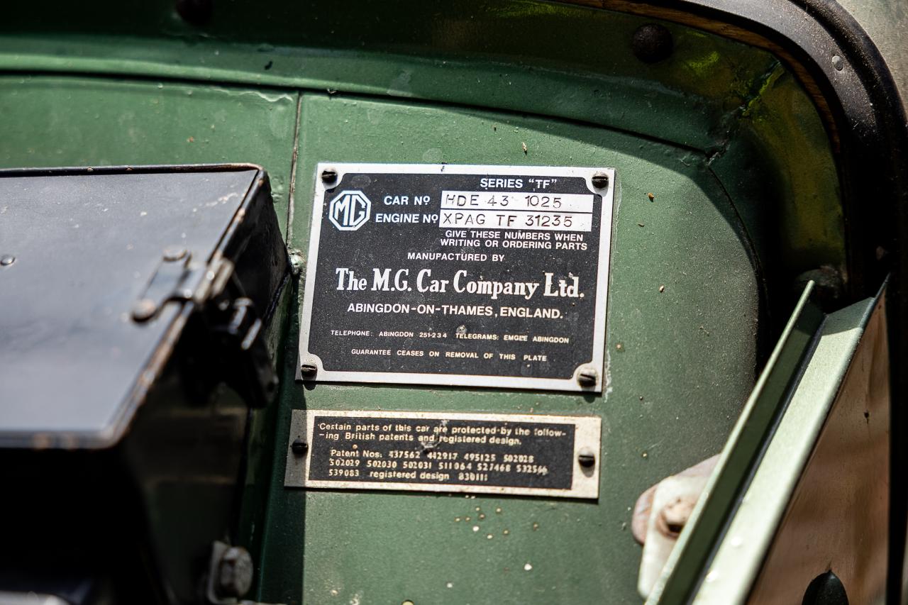 1954 MG TF