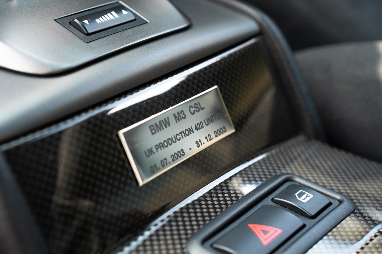 2003 BMW M3 E46 CSL