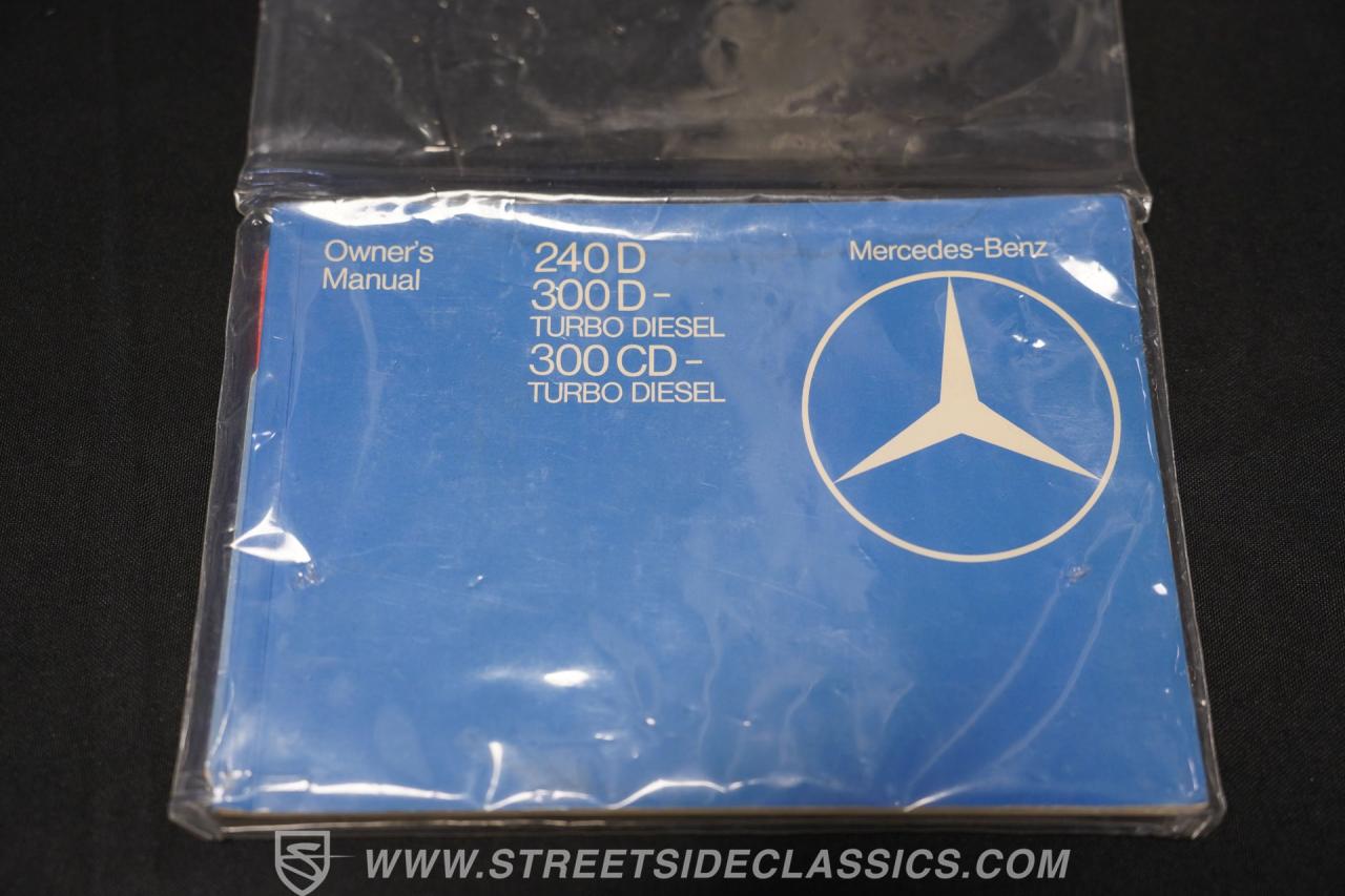 1983 Mercedes - Benz 300CD Turbo Diesel