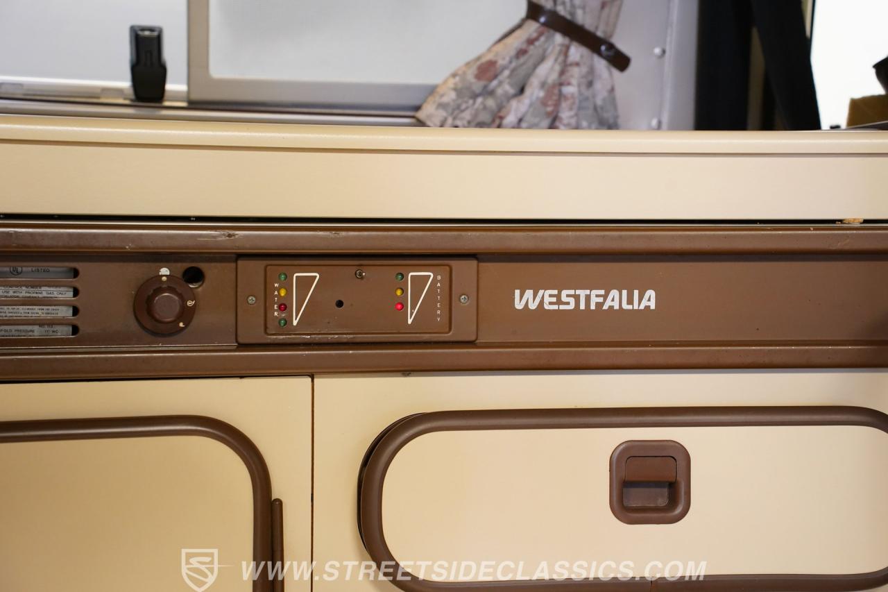 1982 Volkswagen Vanagon Westfalia Camper