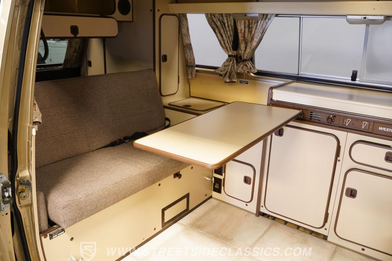 1982 Volkswagen Vanagon Westfalia Camper