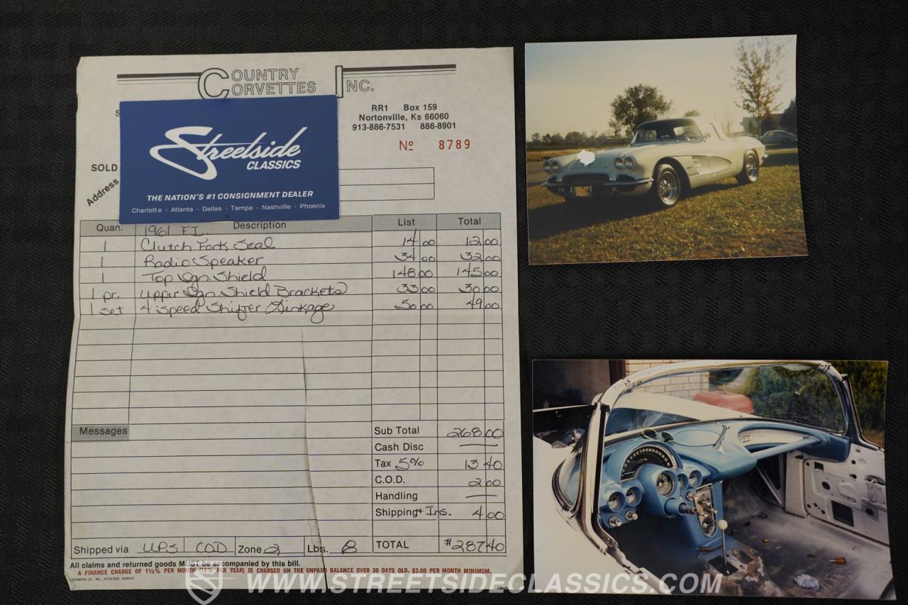 1961 Chevrolet Corvette Convertible