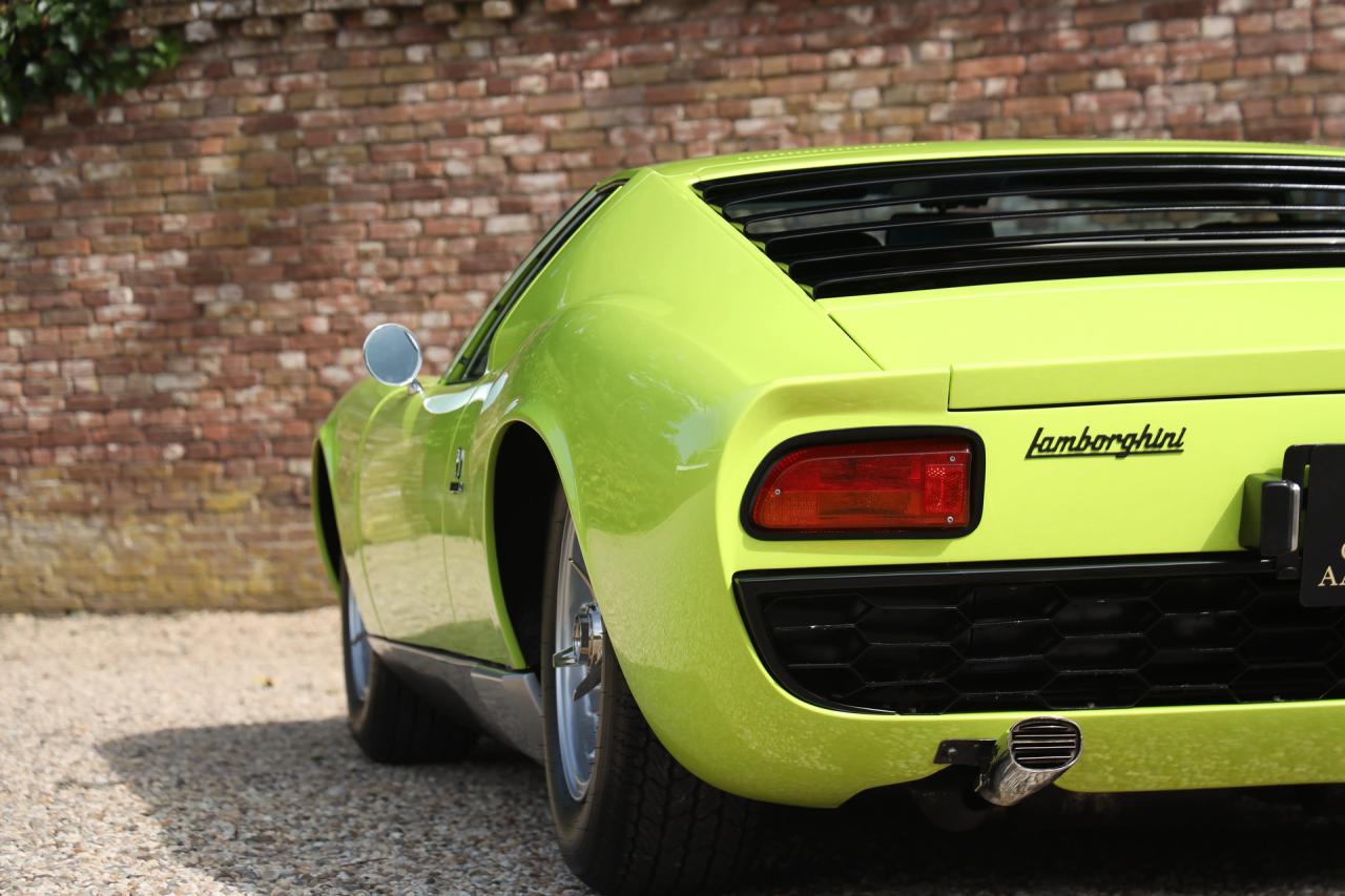 1969 Lamborghini Miura P400 S &ldquo;A Bobileff restoration&rdquo;