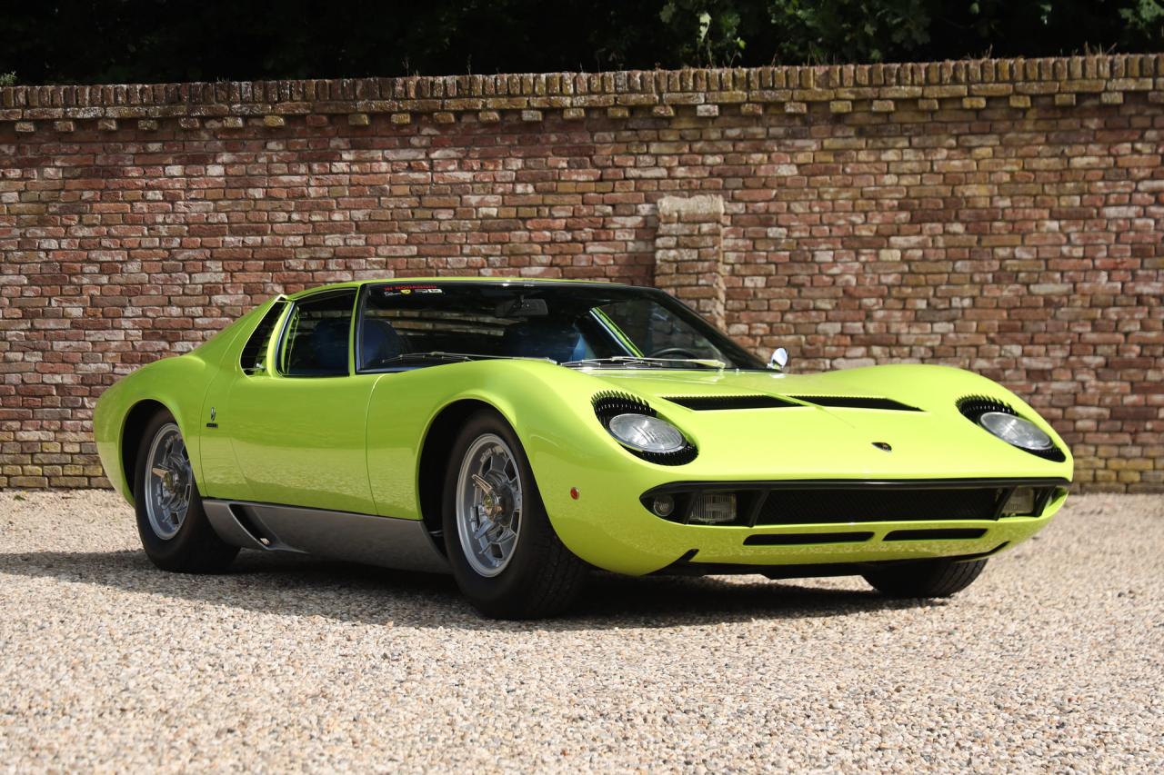 1969 Lamborghini Miura P400 S &ldquo;A Bobileff restoration&rdquo;
