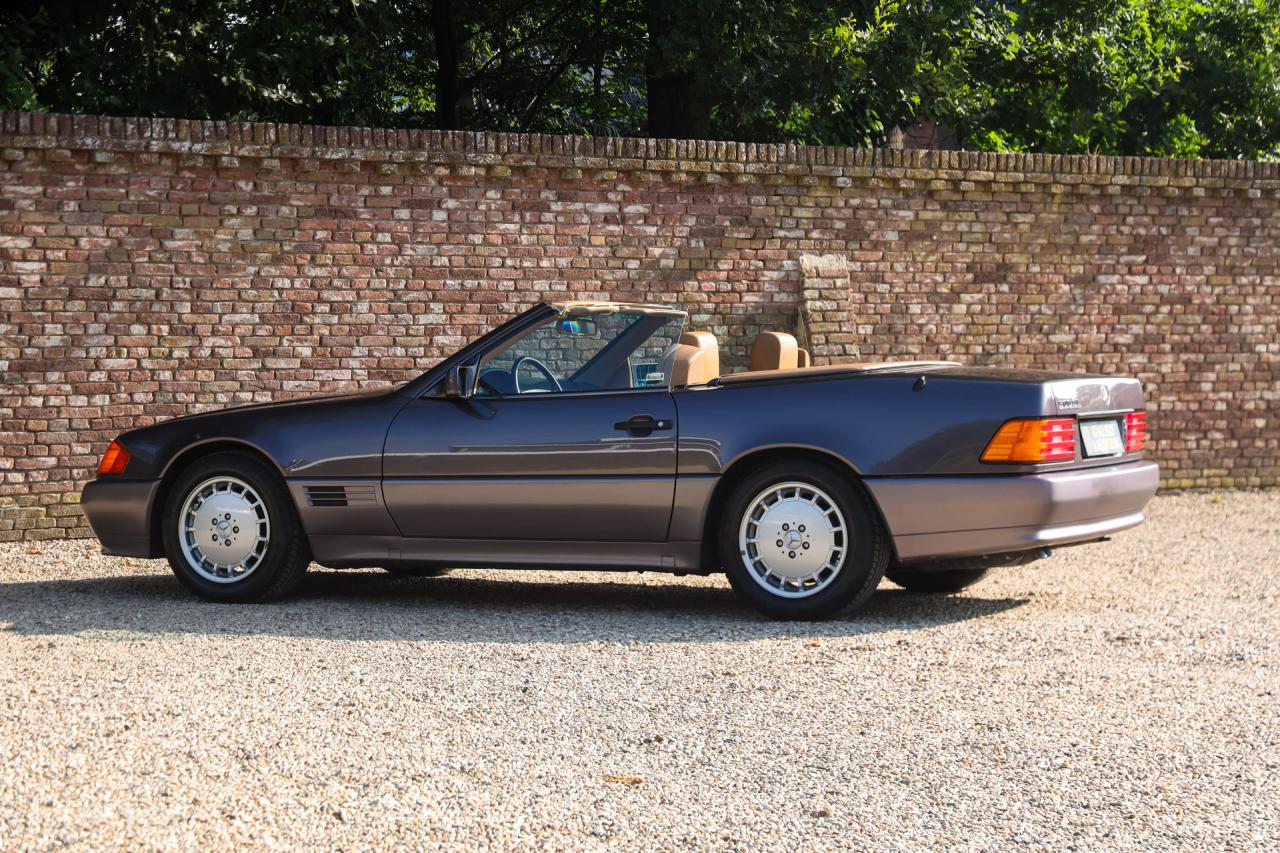 1990 Mercedes - Benz SL 500 &ldquo;Bornite over Safran&rdquo; SL500 &ldquo;Bornite over Safran&rdquo;