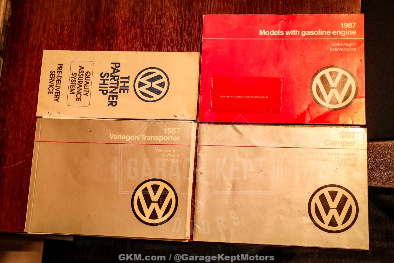 1987 Volkswagen Vanagon