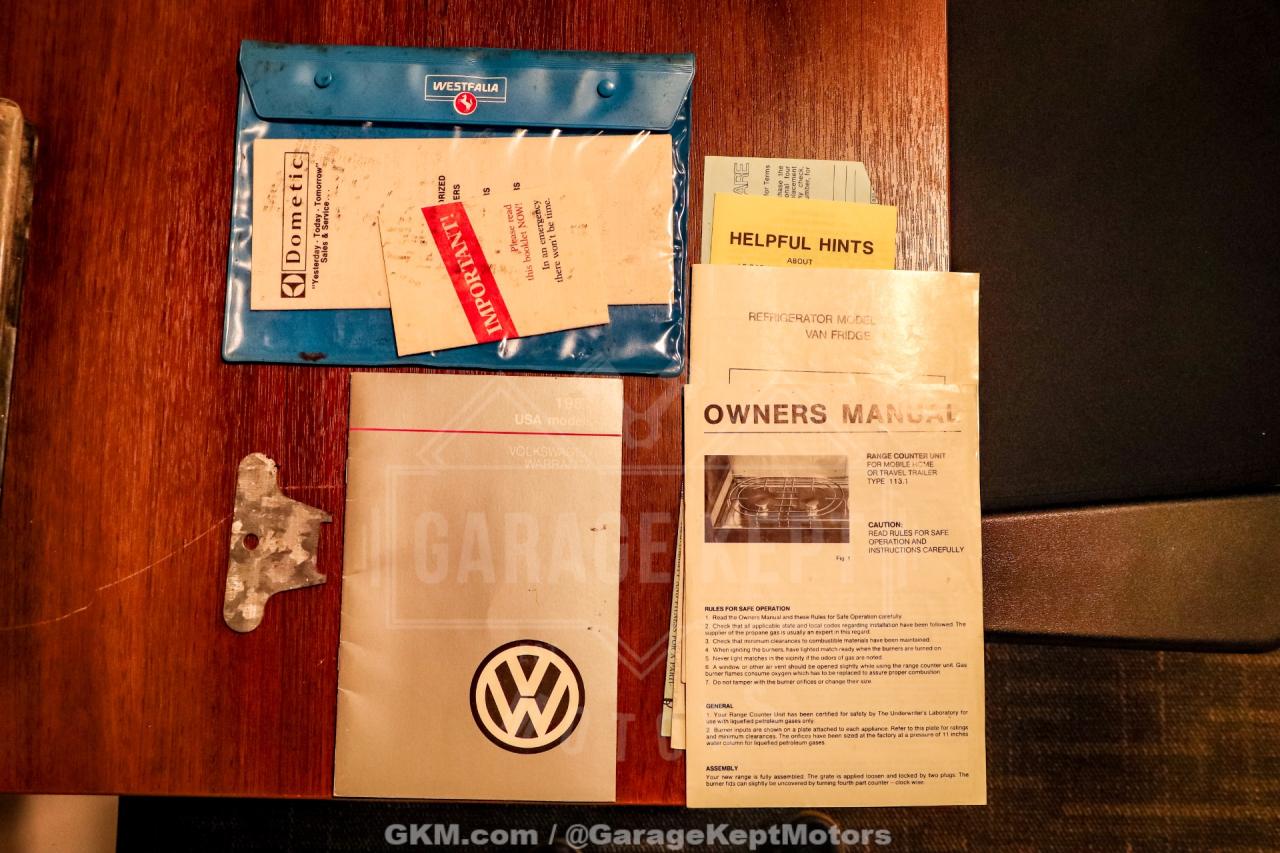 1987 Volkswagen Vanagon